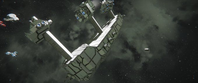 Blueprint Love's Pirate Ship Space Engineers mod