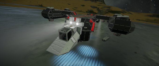 Blueprint The Onyx Falcon Mark Two Space Engineers mod