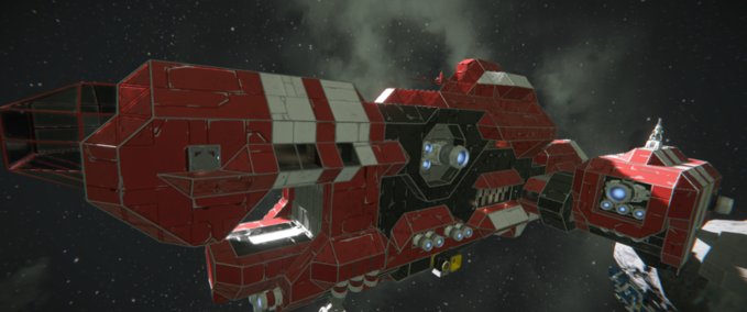 Blueprint Big Red Space Engineers mod