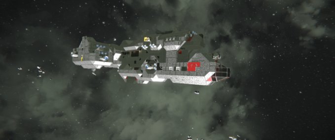 Blueprint Big Red Space Engineers mod