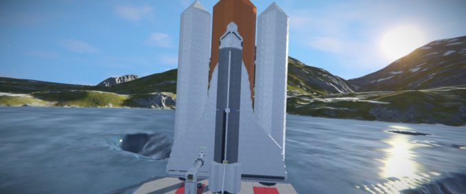 Blueprint Space Shuttle Wulf Space Engineers mod