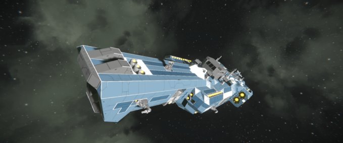Blueprint RSN - Ravenswood Class Frigate MK1 - 1 Space Engineers mod