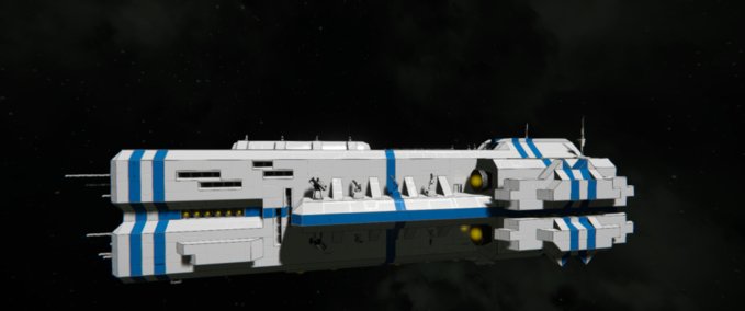 Blueprint Serpent Class Medium Cruiser Space Engineers mod