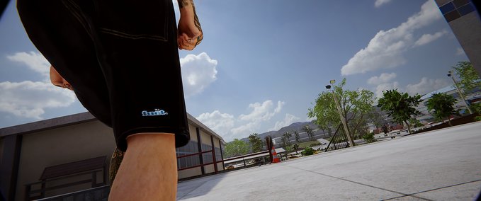 Gear FUCT OG Shorts - Navy Skater XL mod