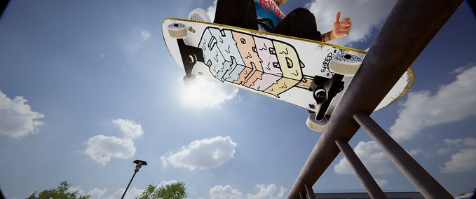 Gear Shred Collective Popsicle Deck Skater XL mod