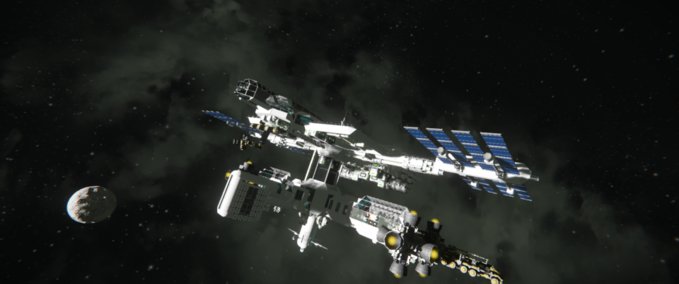 Blueprint 314 station (the northern star approach) Space Engineers mod