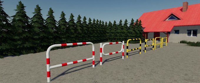 Objekte Polish Barrier Pack Prefab (Prefab*) Landwirtschafts Simulator mod