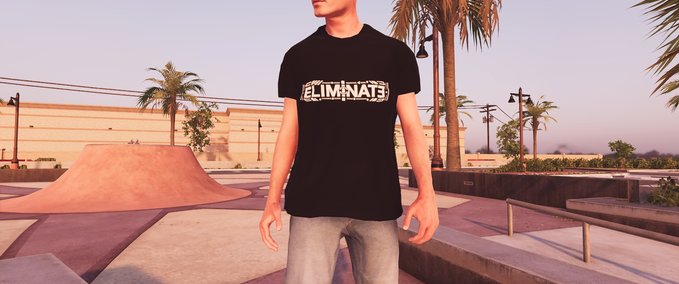 Other Eliminate Logo Tee Skater XL mod