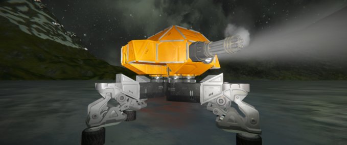 Blueprint Defense turret Space Engineers mod