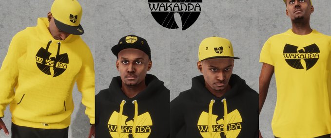 Gear Wu-Wakanda - Gears Pack Skater XL mod