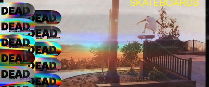 Gear Play Dead. Lightbeam Team Decks Skater XL mod