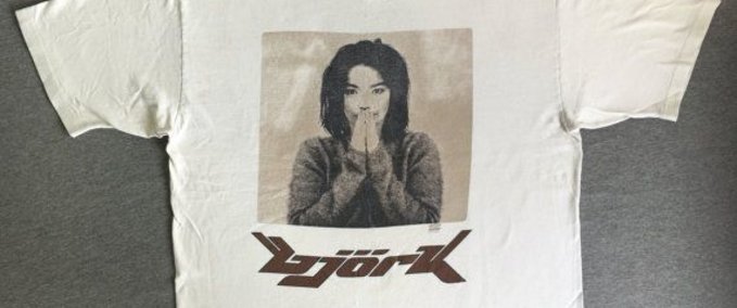 Other Vintage 1993 Bjork Tee Skater XL mod