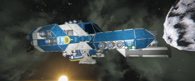 Blueprint Fighter Space Engineers mod