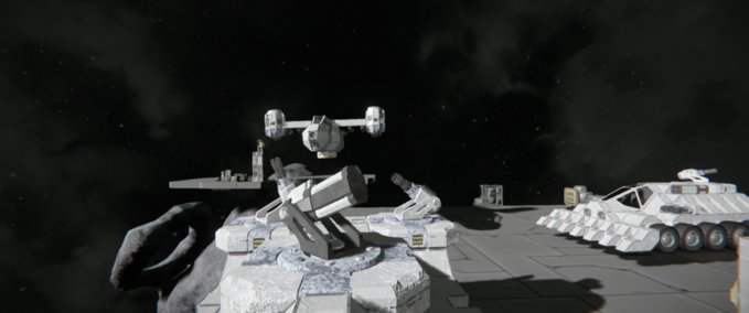 Blueprint Defender unit Space Engineers mod