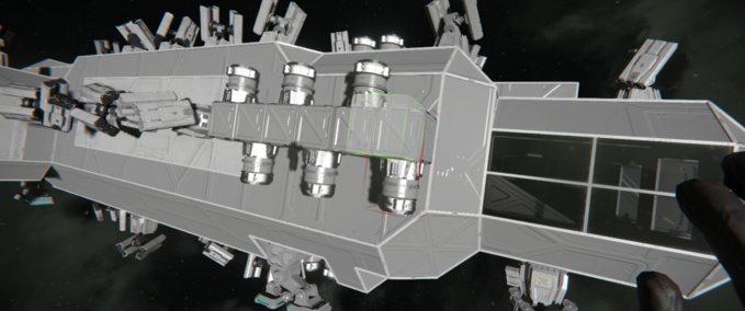 Blueprint Titan destroyer Space Engineers mod