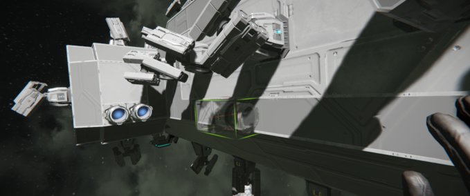 Blueprint Titan warship Space Engineers mod