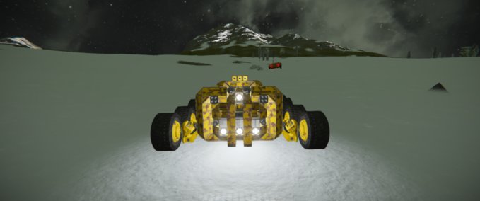Blueprint T 1 battle rover Space Engineers mod