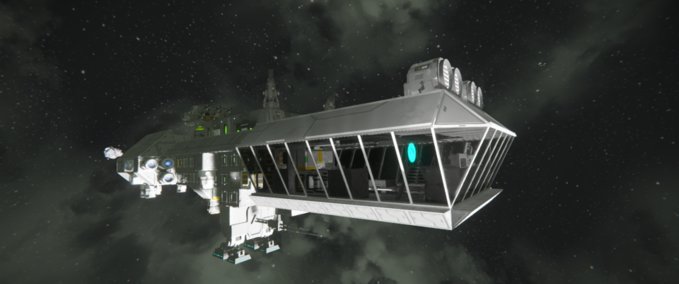 Blueprint heavy freight Space Engineers mod
