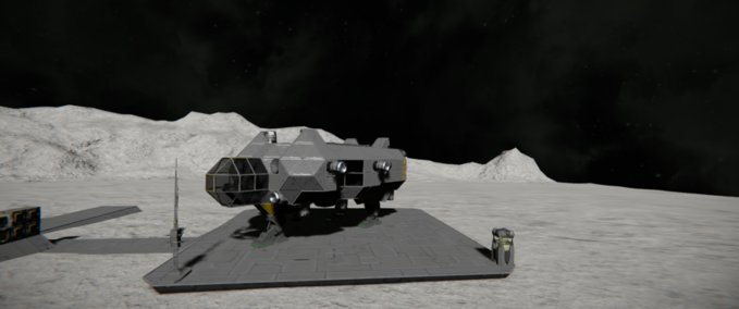 Blueprint 2020 everday use cargo ship model 01 Space Engineers mod