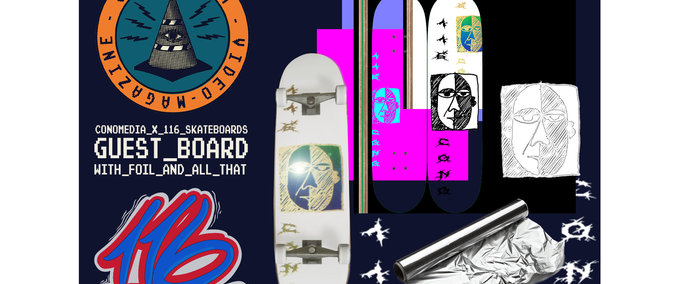 Other Cono Guest board for 116 Skater XL mod