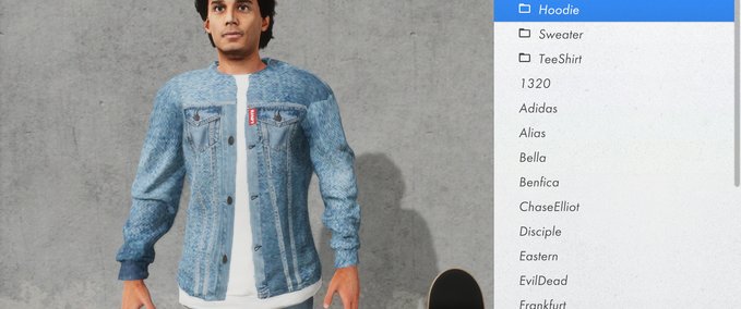 Levi's Jean Jacket Mod Image