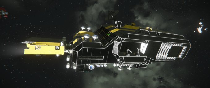 Blueprint The way out! Space Engineers mod