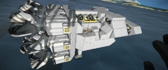 Blueprint Drill ship Space Engineers mod