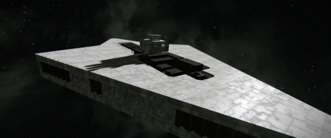 Blueprint Executor Star destroyer (SSD) updated Space Engineers mod