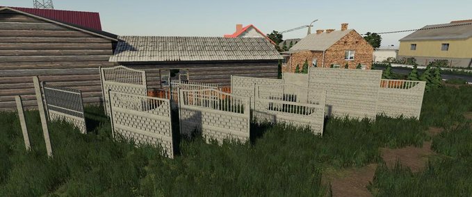 Objekte Concrete Fences Pack Landwirtschafts Simulator mod