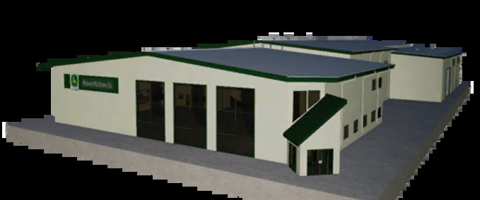 Gebäude Midwest Machinery Dealership Landwirtschafts Simulator mod