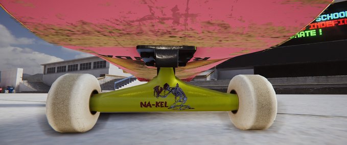 Other Nakel FUCKING AWESOME Trucks Yellow Skater XL mod