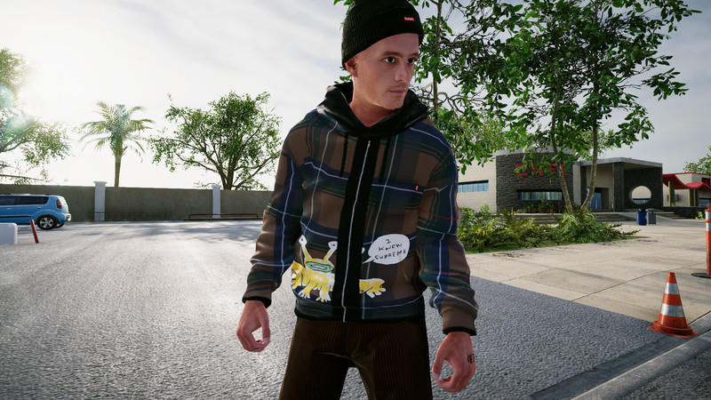 Skater XL: Supreme Daniel Johnston Flannel + Hoodie v 1.0.0 Gear