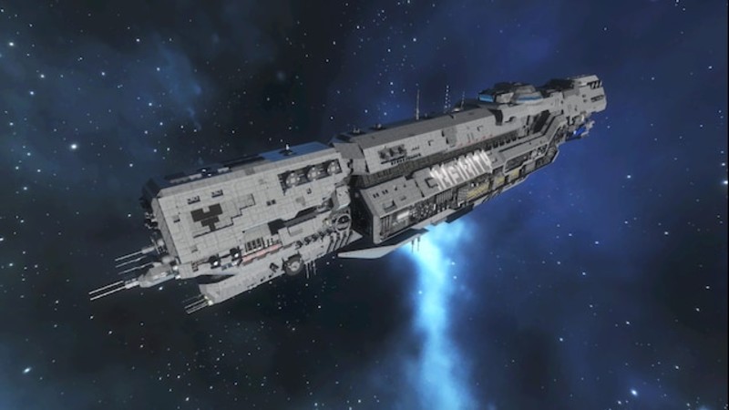 Space Engineers: UNSC INFINITY HALO WARSHIP v 1.0 Blueprint, Ship,  Large_Grid, Safe Mod für Space Engineers