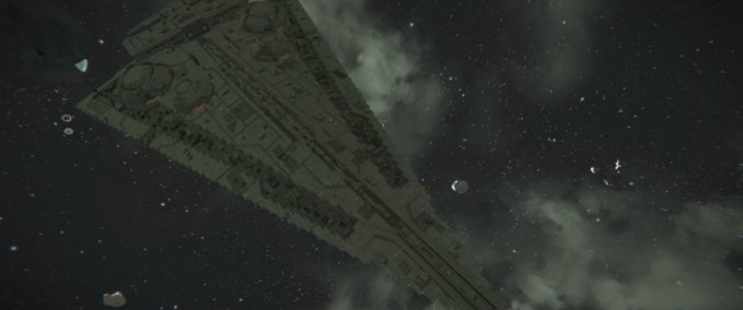 Blueprint STAR WARS Interdictor Star Destroyer Space Engineers mod