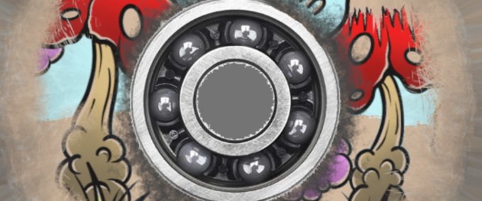 Other Slick Wheels - Mushroom Inside (Used) Skater XL mod