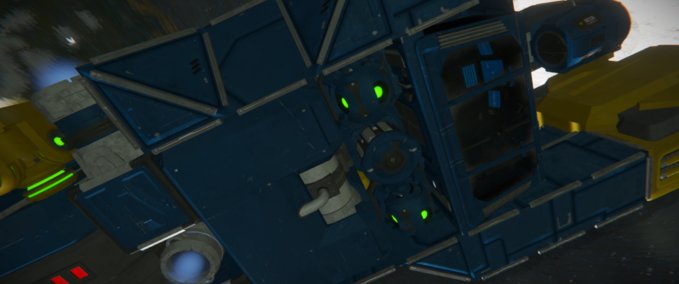 Blueprint Miner Mk.1 Space Engineers mod