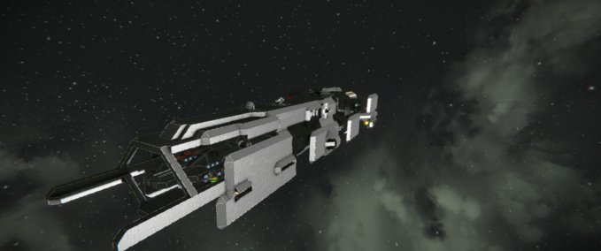 Blueprint Pike class cruiser mk3 Space Engineers mod