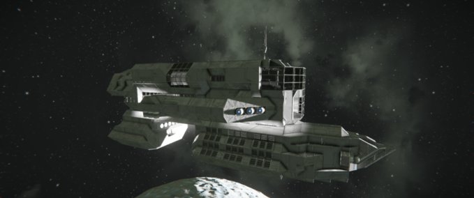 Blueprint Love's Massive Piece of Ship Space Engineers mod