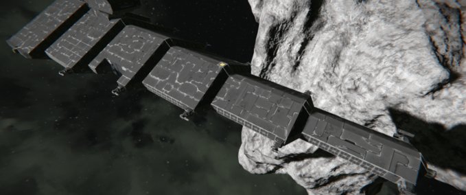 Blueprint Delphi-Class Patrol Starcarrier Space Engineers mod