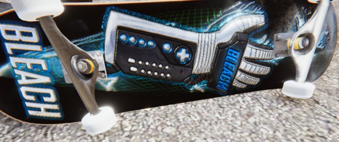 Other Bleach Deck Glove Prototype Deck Chrome Skater XL mod