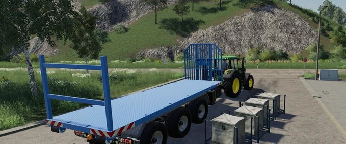Ballentransport Platform Ferselimp Autoload Landwirtschafts Simulator mod