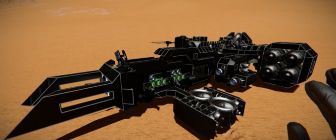 Blueprint Magnum Opus Mk 2 Space Engineers mod