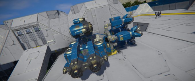 Blueprint Dril ship Space Engineers mod
