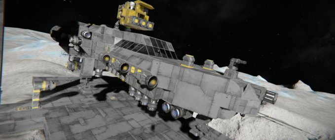 Blueprint Tethys ** Space Engineers mod