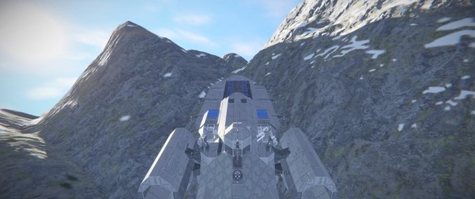 World Crash landing Space Engineers mod