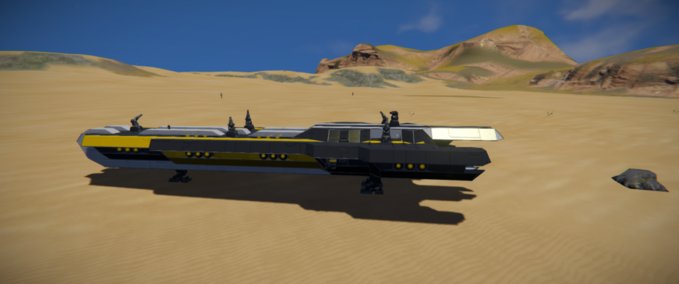 Blueprint IMC Hermes - Gunboat Class - v.2.0 Space Engineers mod