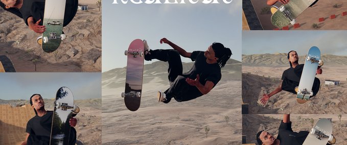 Fakeskate Brand Realität Full Art Drop 2 Skater XL mod