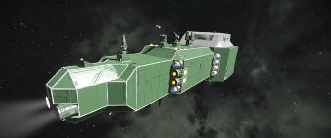 Blueprint S.S. Green Space Engineers mod