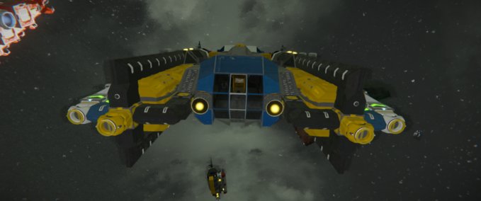 Blueprint Void runner 6344 Space Engineers mod