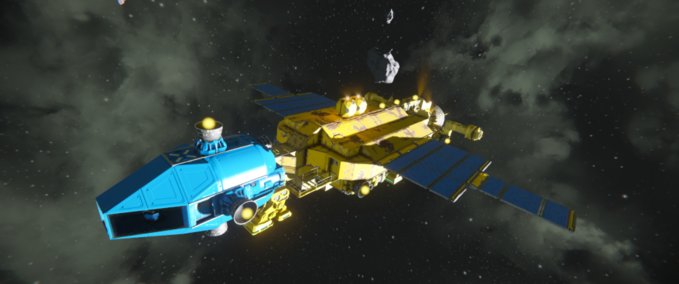 Blueprint Garnet Space Engineers mod